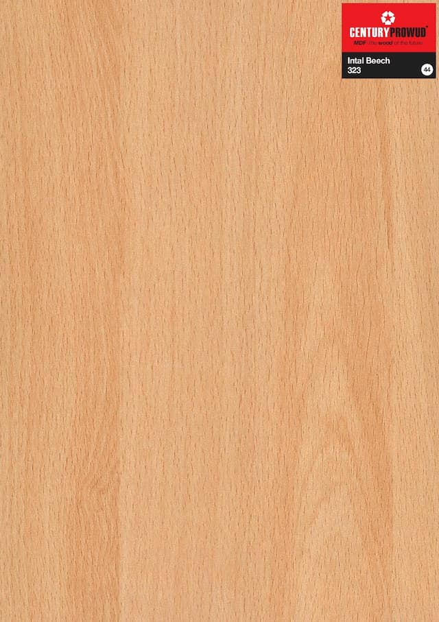 Century Prowud Prelam Particle Board - 323 - Intal Beech