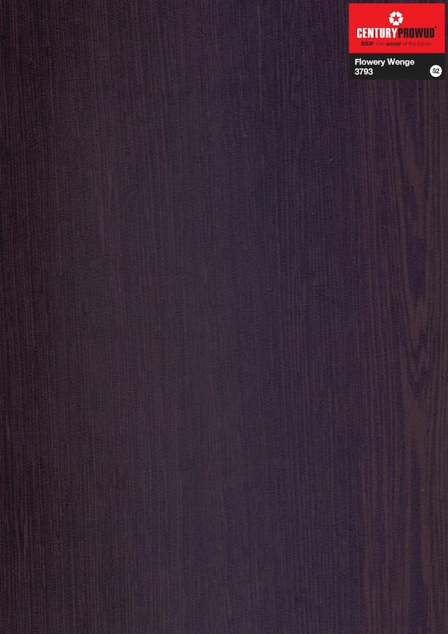 Century Prowud Prelam Particle Board - 3793 - Flowery Wenge