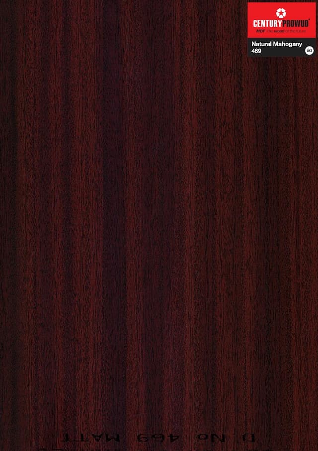 Century Prowud Prelam Particle Board - 469 - Natural Mahogany