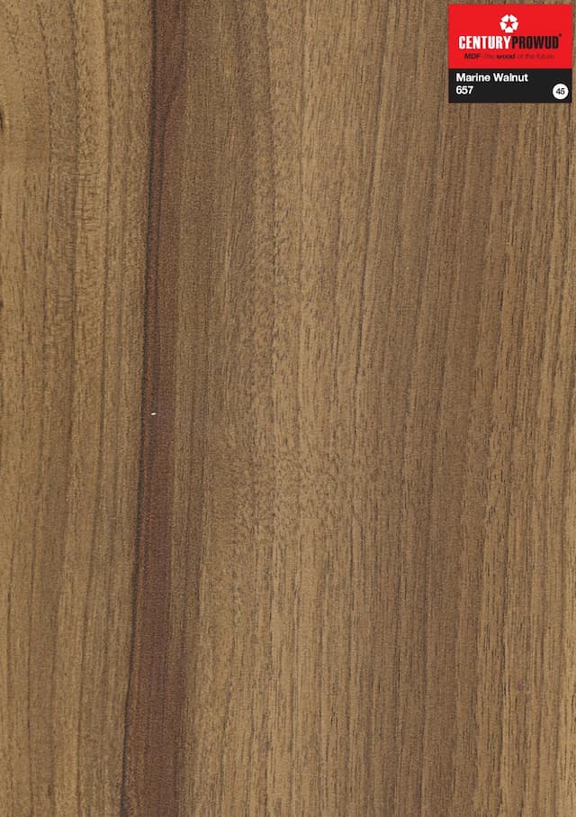 Century Prowud Prelam Particle Board - 657 - Marine Walnut