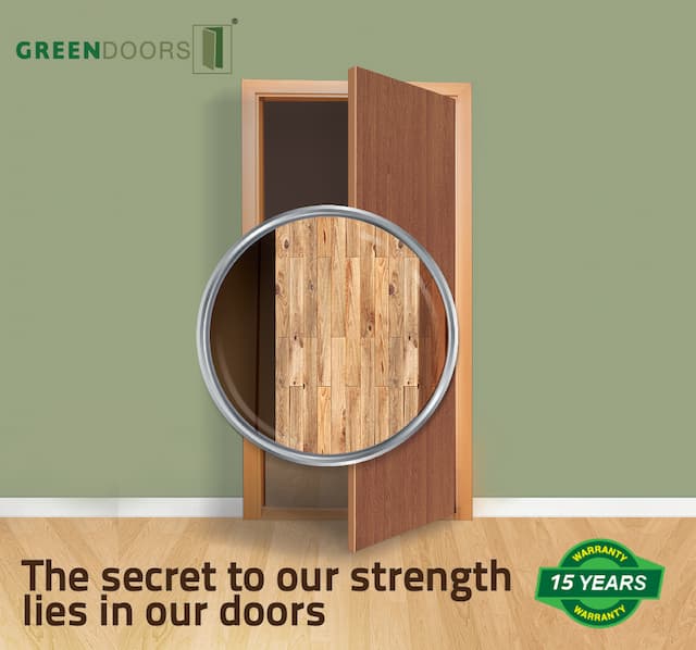 GreenPly Flush Door - 30mm